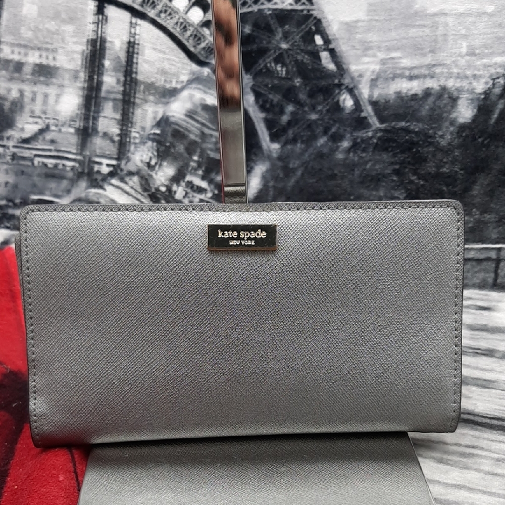 Kate Spade New York Silver Wallet